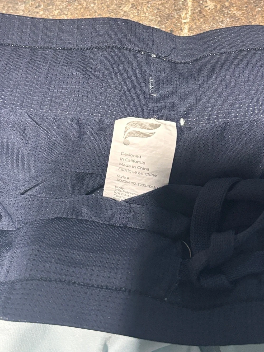 Fabletics light blue shorts #athletic #activewear #swimwear